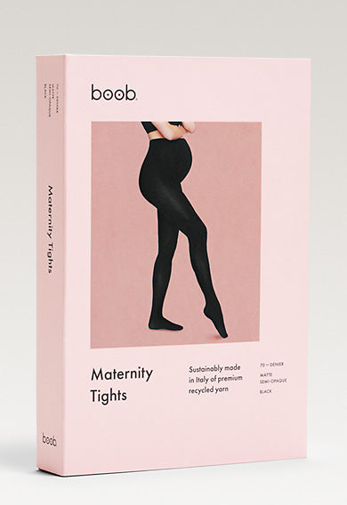 collants noir femme enceinte boite boob design