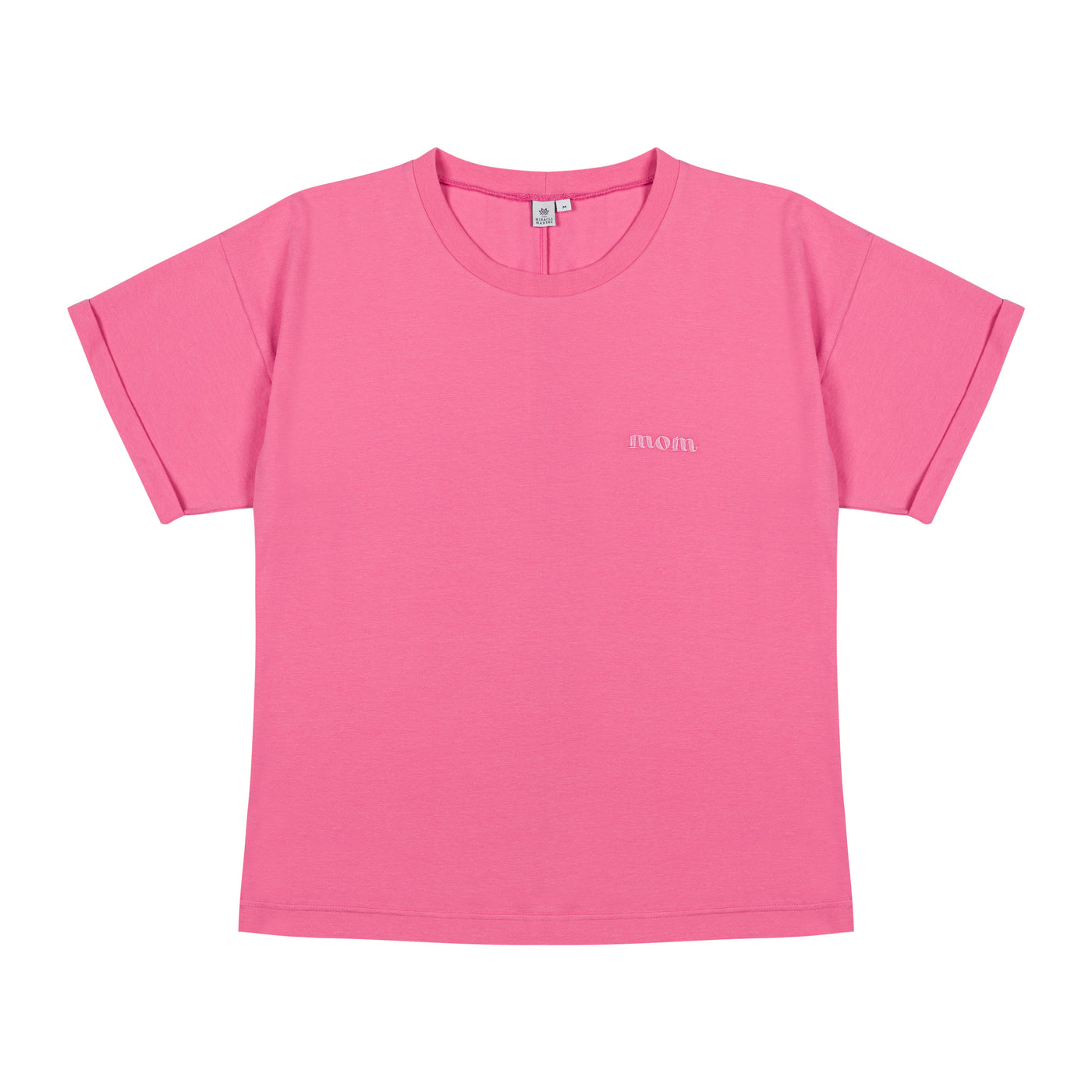 t-shirt grossesse mom pink naternity