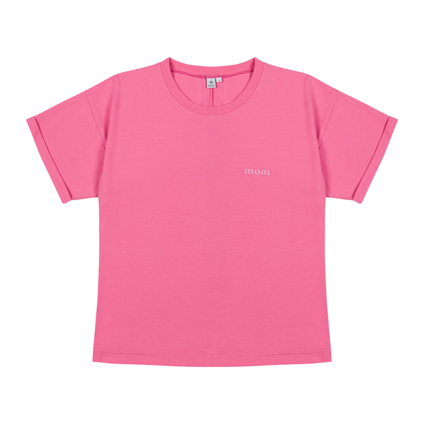 t-shirt grossesse mom pink naternity