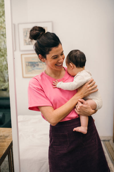 maman bébé t-shirt allaitement naternity